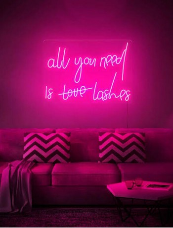 all you need is love lashes