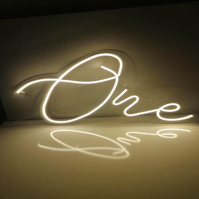 One