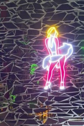 Neon Marilyn Monroe